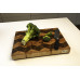 Торцева обробна дошка Зигзаг PAV-Wood 30х40х4.5 см